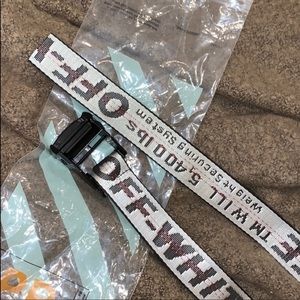 Gray Off-White Utility belt